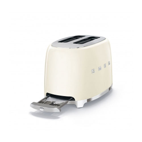 Tostador 2 ranuras 950W Smeg TSF01CREU 50' Style crema - foto 3