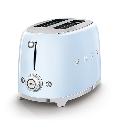 Tostador Smeg TSF01PBEU 2 Rebanadas Azul Pastel. 50' Style 950 W - foto 2
