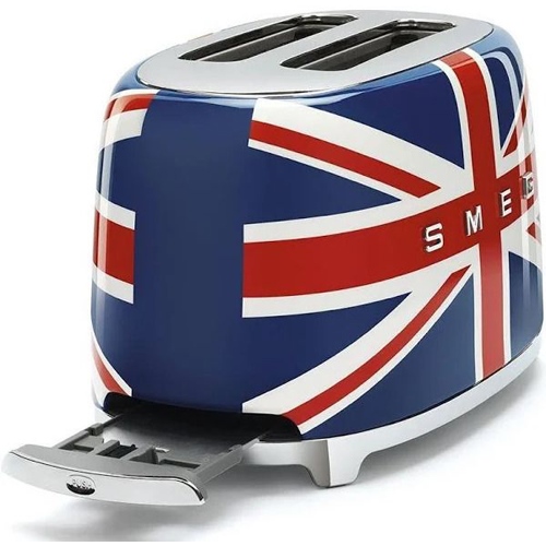 Tostador SMEG TSF01UJEU 2RB Union Jack UK. 50' Style, - foto 2