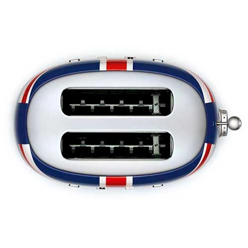 Tostador SMEG TSF01UJEU 2RB Union Jack UK. 50' Style, - foto 3