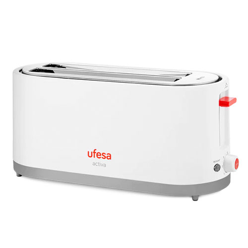 Tostador 2 Ranuras 1400W Ufesa TT7375 Blanco - foto 2