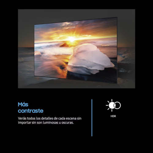 Televisor LED 27" FHD Samsung TU27F6005FKXSP Smart TV Negro Clase E - foto 3