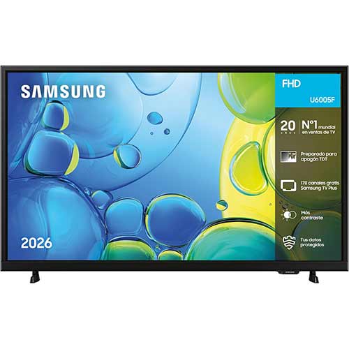 Televisor LED 32" FullHD Samsung TU32F6005FKXSP Smart TV Clase F