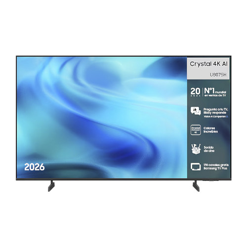 Televisor LED 43" 4K Samsung TU43U8075HUXXC Smart TV Crystal Clase F