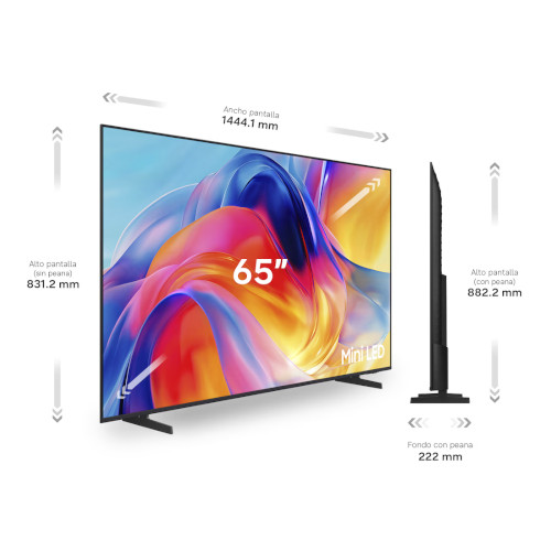 Televisor Mini Led 65" 4K Samsung TU65M73HAUXXC Smart TV Clase F - foto 2