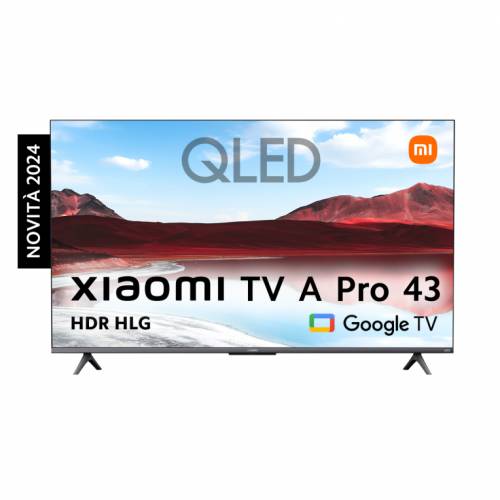 Xiaomi TV A Pro 43' 109,2 cm (43") 4K Ultra HD Smart TV Wifi Gris, Titanio