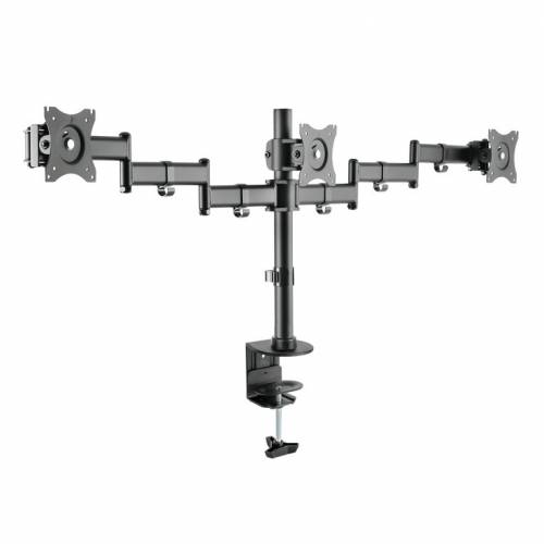 TooQ DB1327TN-B soporte para monitor 68,6 cm (27") Negro Escritorio