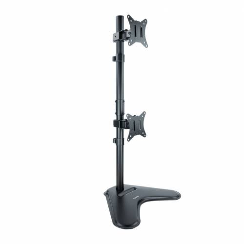 TooQ Soporte de mesa para 2 pantallas 17"-32" verticales