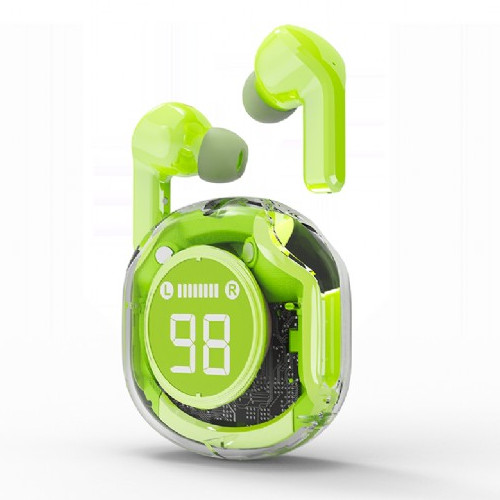 Auriculares Gembird TWST01G Transparente Verde