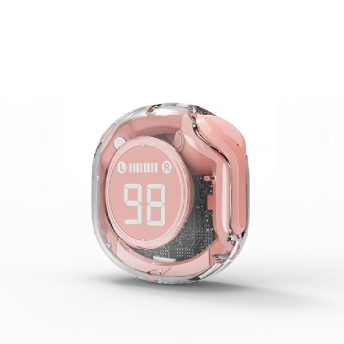 Auriculares Gembird TWST01PK Transparente Rosa - foto 2