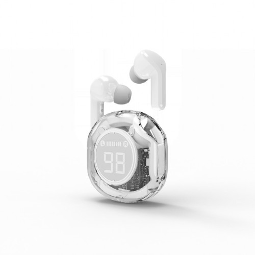 Auriculares Gembird TWST01W Transparente Blanco