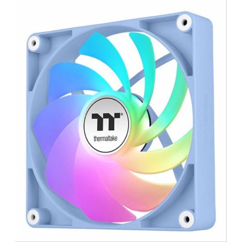 Thermaltake Fan Hydrangea Blue CT120 Carcasa del ordenador Ventilador 12 cm Azul, Blanco 2 pieza(s)