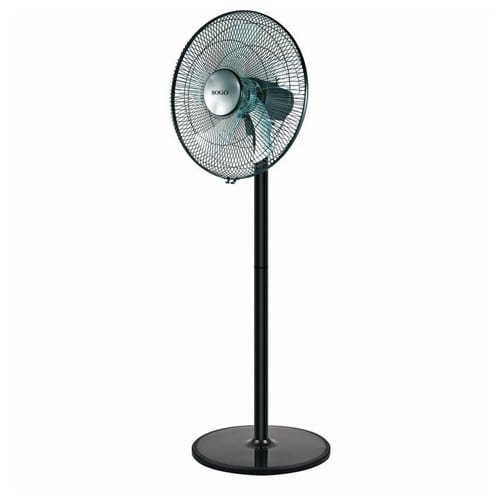 Ventilador de Pie 16" Sogo VENSS21245 Base Redonda Negro. Adaptable Sobremesa