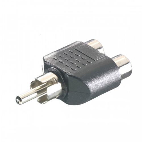 Adaptador Vivanco RCA Macho A 2RCA Hembra