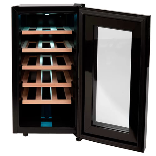 Vinoteca 66x34,5 18 botellas Infiniton WCL18T Negro A+ - foto 2