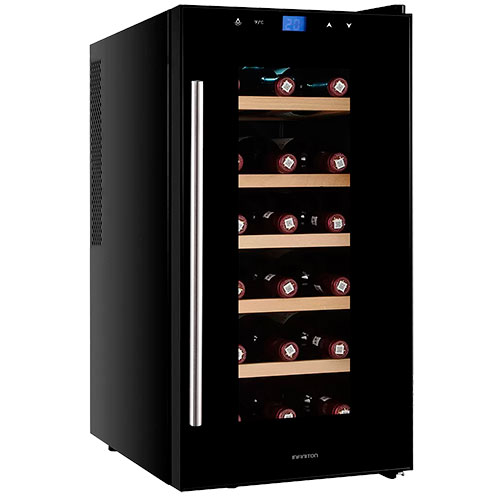 Vinoteca 66x34,5 18 botellas Infiniton WCL18T Negro A+ - foto 3