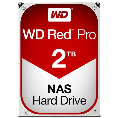 Hdd Wd Nas 3.5'' 2tb 7200rpm 64mb Sata3 Red Pro