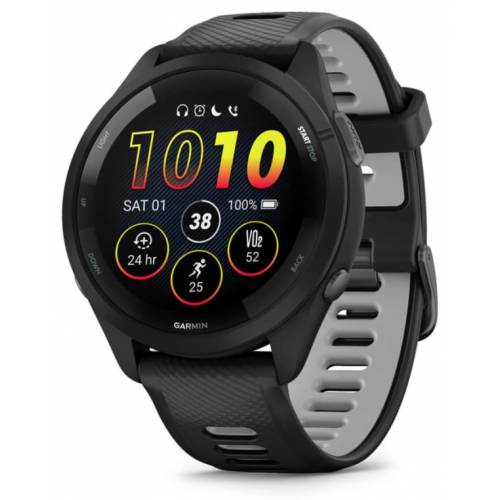 Garmin Forerunner 265 3,3 cm (1.3") AMOLED 46 mm Digital 416 x 416 Pixeles Pantalla táctil Negro Wifi GPS (satélite)