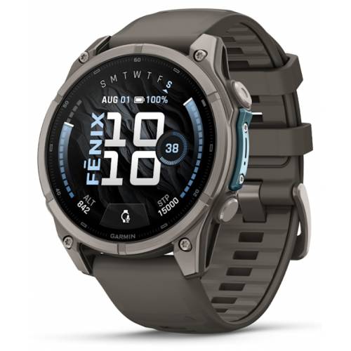 Garmin fenix 9 3,56 cm (1.4") AMOLED 47 mm Digital 454 x 454 Pixeles Pantalla táctil Titanio Wifi GPS (satélite)