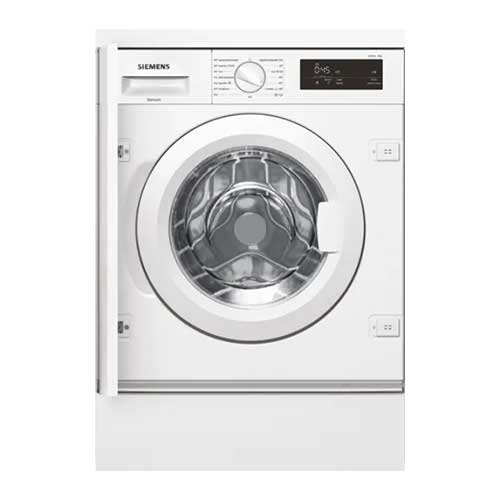 Lavadora 8kg 1200rpm Siemens WI12W327ES Integrable Blanca Clase C