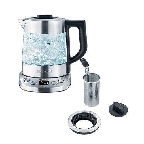 Hervidor 1 L 2200W Severin Deluxe Mini WK 3473 Gris - foto 3