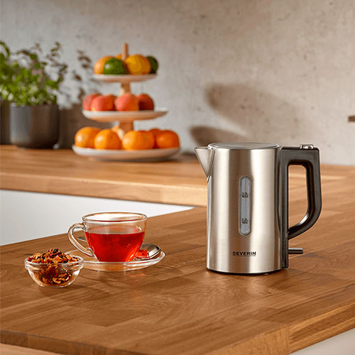 Hervidor Viaje 0,5L Severin WK3647 2 Tazas Inox - foto 3
