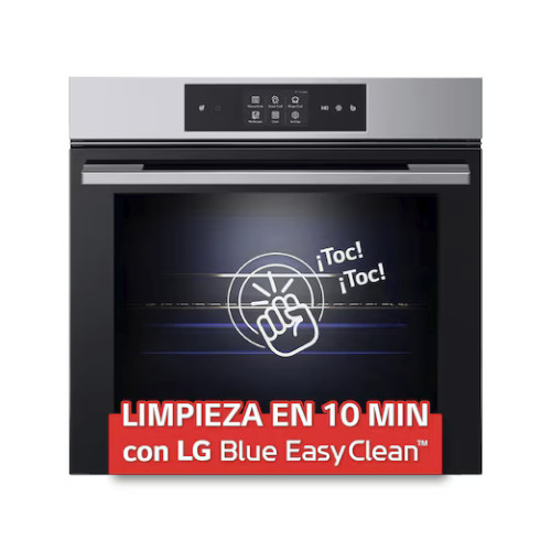Horno Multifunción 60cm LG WS9D7651WS Pirolítico Vapor Instaview Inox A++