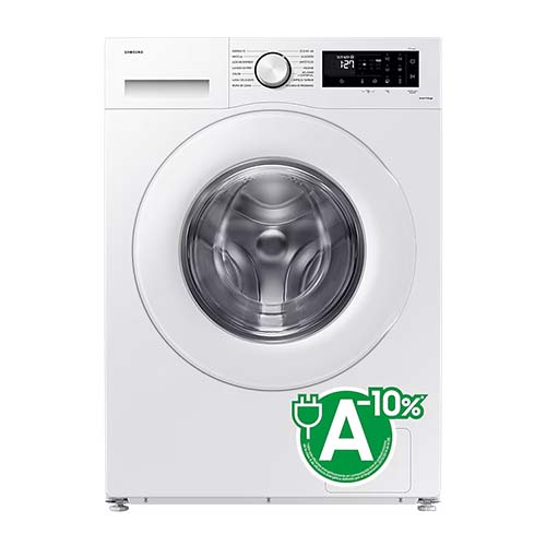 Lavadora 9kg 1400rpm Samsung WW90CGC04DTEEC Ecobubble Vapor Wifi Clase A -10%