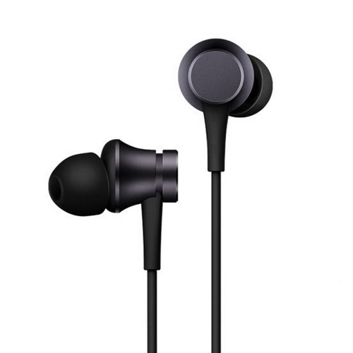 Auricular botón Xiaomi Mi In Ear Basic Negro Aluminio